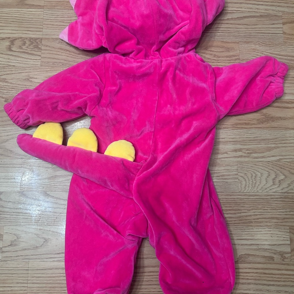 Pink Dinosaur Costume Onesie